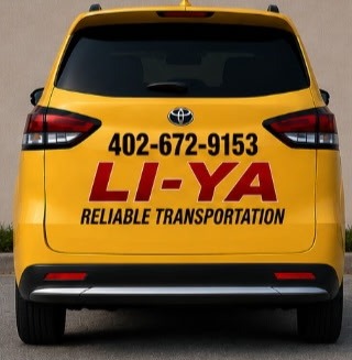 LI-YA Reliable Transportation accessible van, rear view